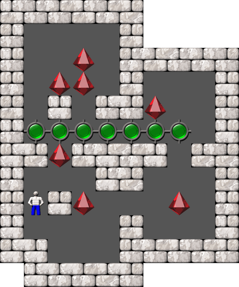 Sokoban Mass Remodel level 732